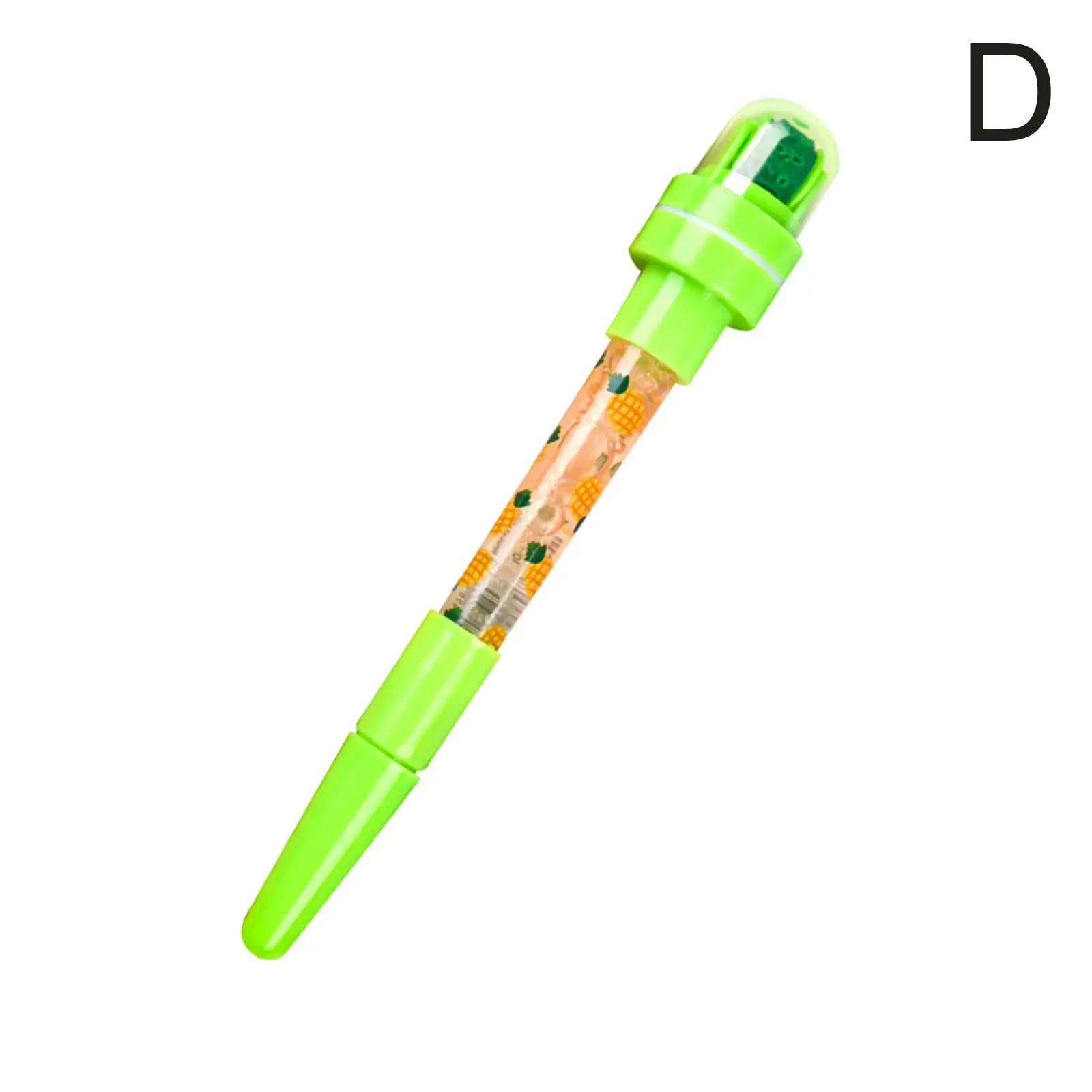 5-in-1 Bubble Roller Balpen met Licht | Magische Schrijfset | Schoolbenodigdheden