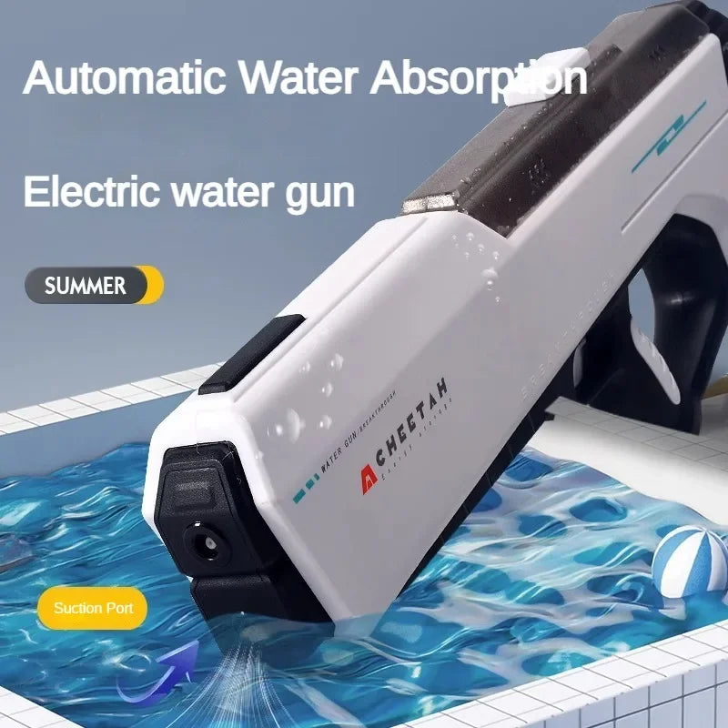 Automatisch Elektrisch Waterpistool met Hoge Druk – Waterspeelgoed voor Kinderen | Zwembadgevechten en Zomerspellen