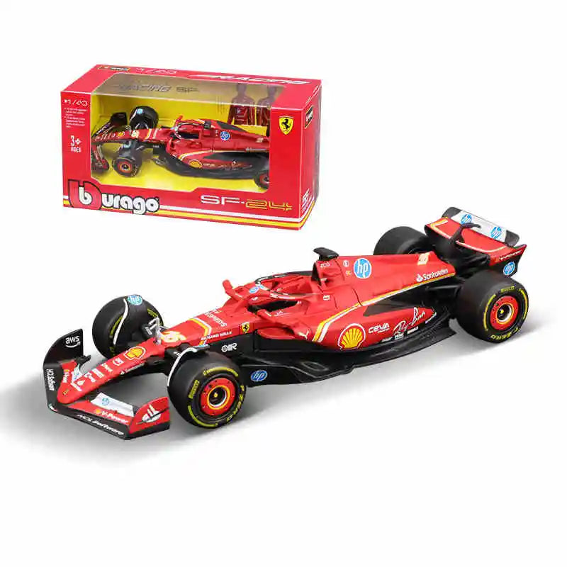 1:43 Ferrari SF24 F1 Modelauto | Diecast Racewagen Collectorsitem