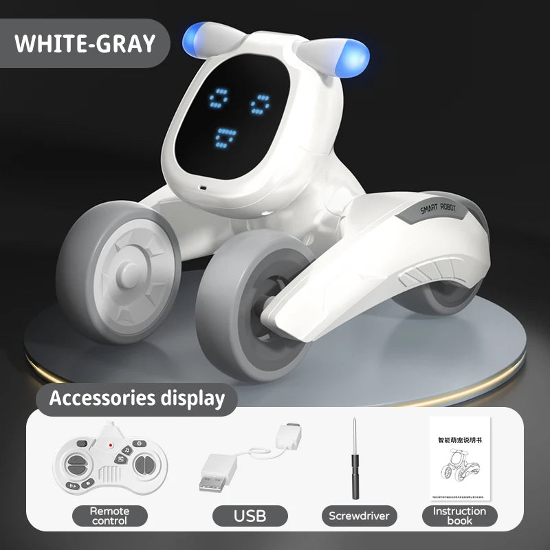 Slimme Praat- en Dansrobot Puppy | 2.4Ghz interactieve robot hond met spraakbesturing – Educatief kinderspeelgoed