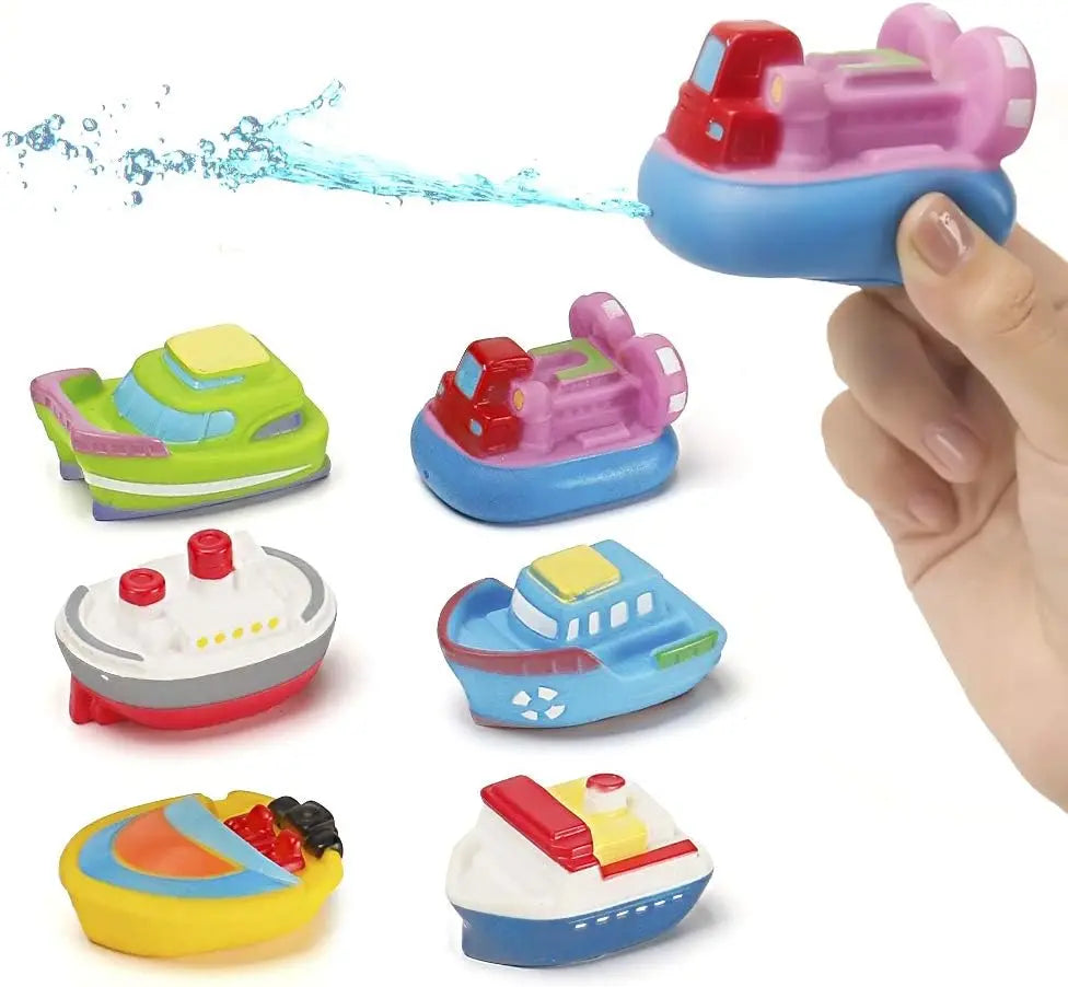 Mini Doucheboot Speelgoed – Drijvende Sprinklerauto voor Babybad, Zwembad & Strand | Leuk Waterspeelgoed Cadeau voor Kinderen