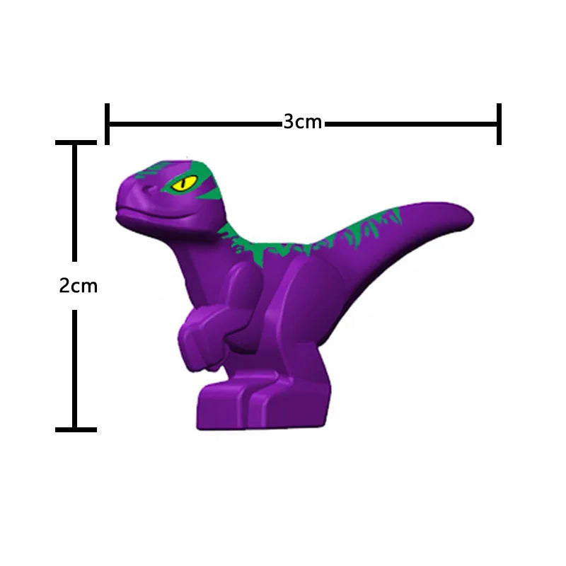 Grote Dinosaurus Bouwblokken Speelgoedset voor Kinderen - T-Rex en Stegosaurus Speelset voor Peuters, Jongens en Meisjes - Educatief Cadeau voor Baby en Kleuter
