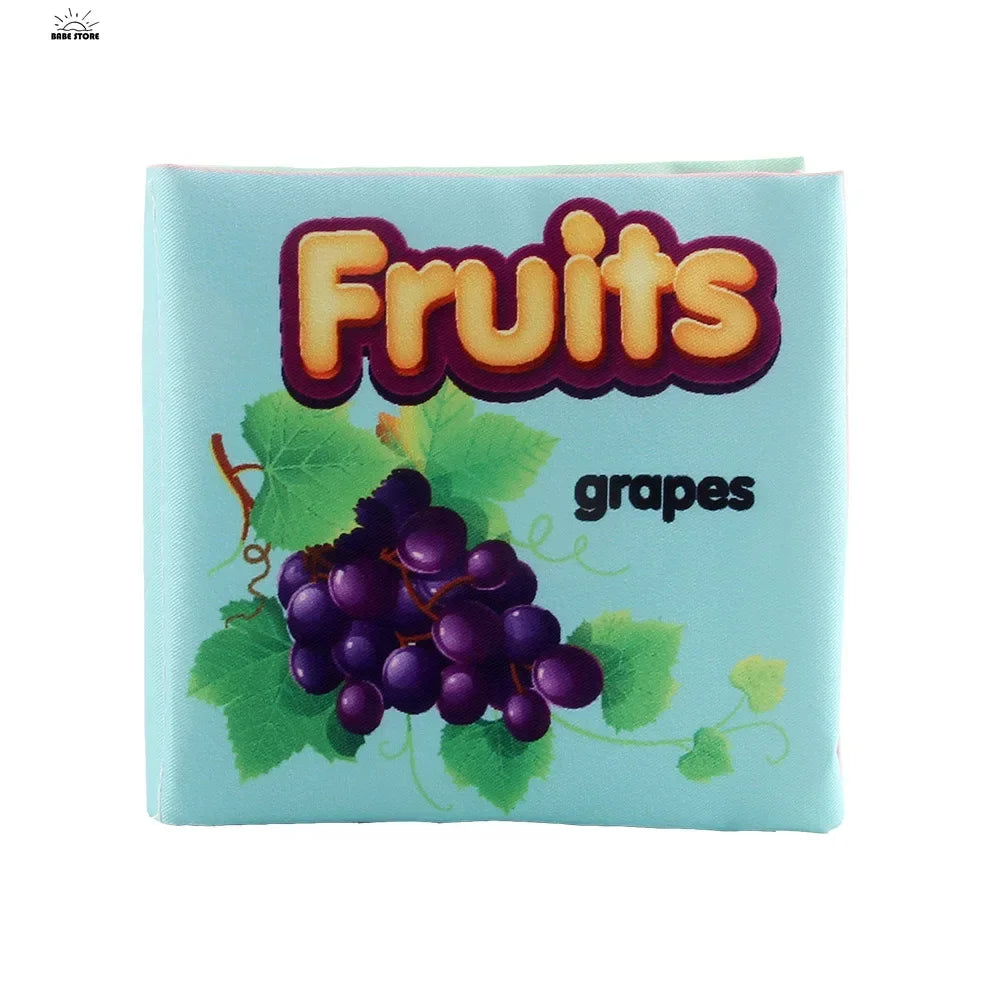 Baby Stoffen Boek | Educatief Dierenstaarten Boek, Cognitieve Ontwikkeling & Leespuzzel Speelgoed