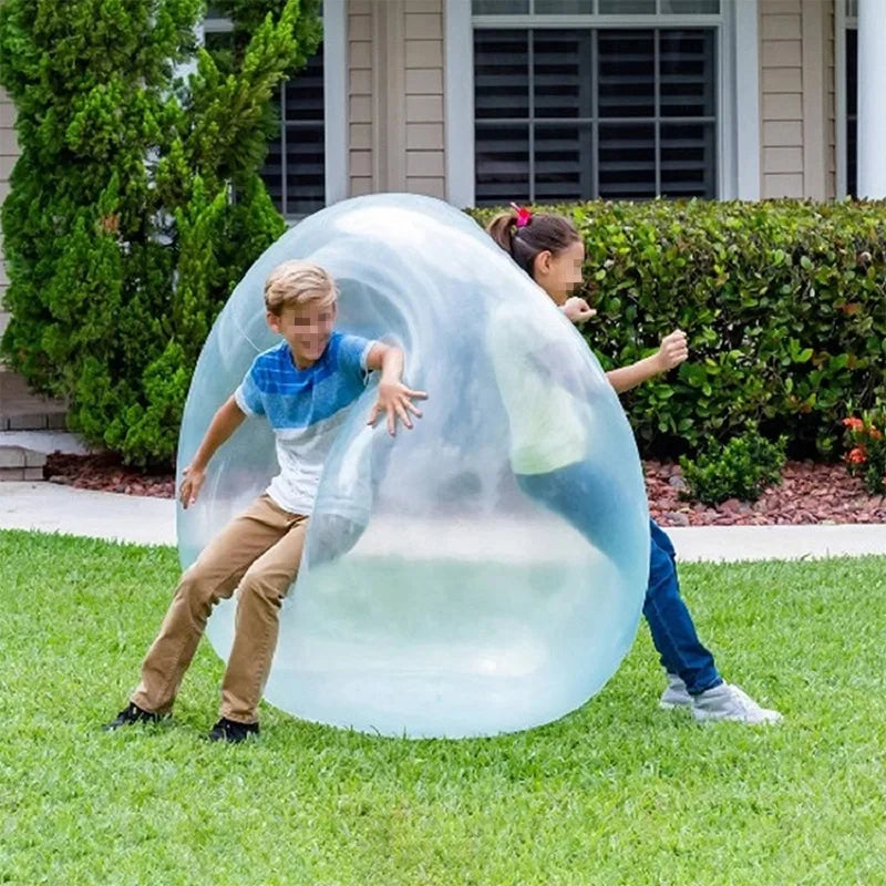 50CM Opblaasbare Waterbal - Zachte Herbruikbare Bubbelspeelbal Voor Buitenfeestjes Kinderen