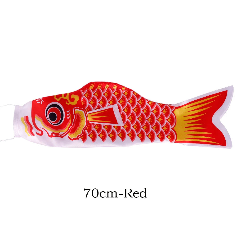 40/70/100 CM Koinobori Vlieger - Kleurvolle Visvlag Outdoor Speelgoed Voor Kinderen