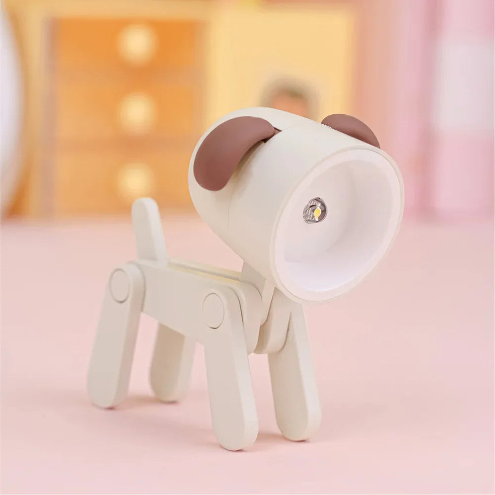Creatieve LED Nachtlamp | Opvouwbare tafellamp met schattig dierendesign