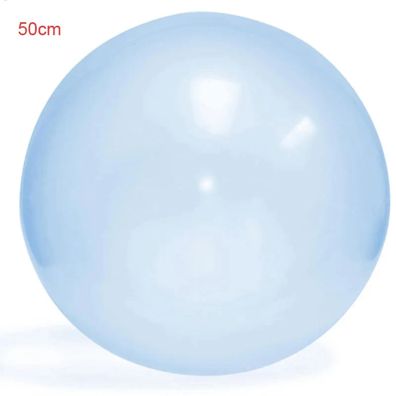 50CM Opblaasbare Waterbal - Zachte Herbruikbare Bubbelspeelbal Voor Buitenfeestjes Kinderen