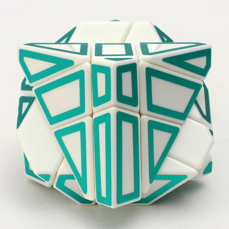 Ninja Ghost Cube | Unieke Vorm Speed Cube Puzzel | Breinbreker Cadeau voor Kinderen