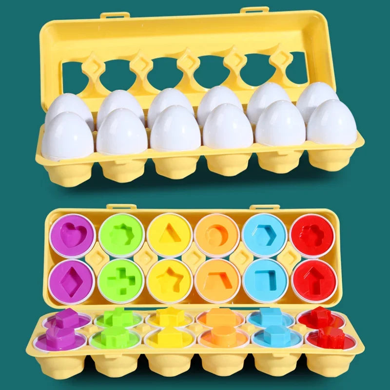3D Puzzel Eieren | Montessori leer- & paascadeau