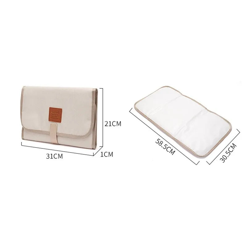 Opvouwbaar verschoningsmatje|Waterdicht luierverschoningskussen voor baby