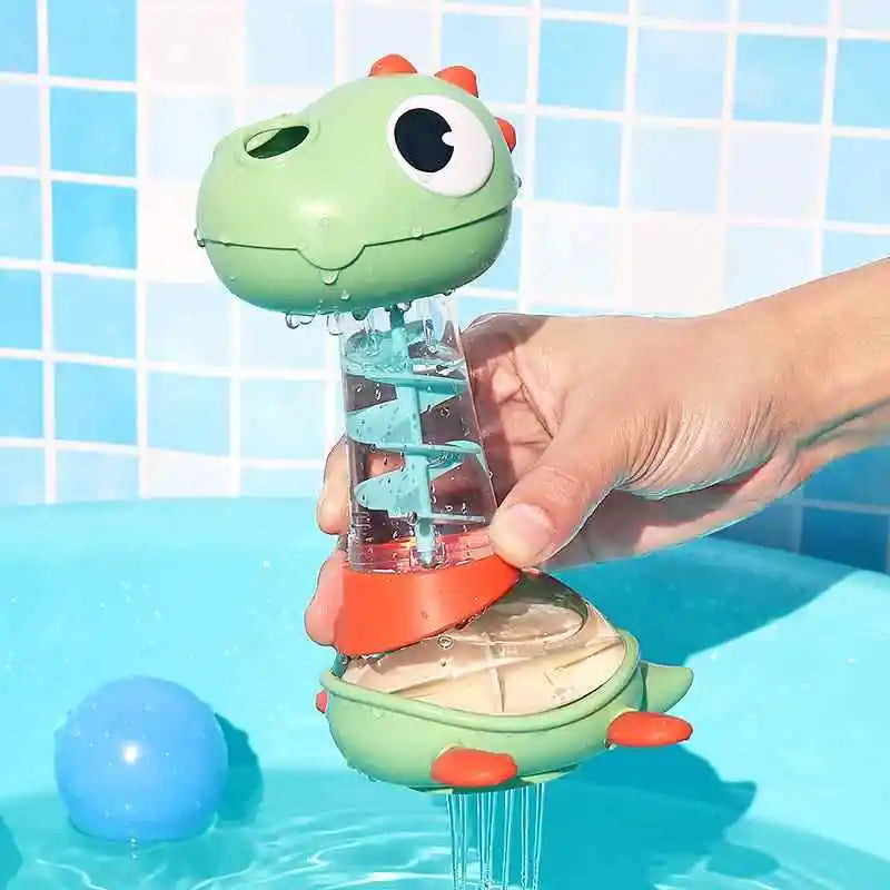 Water Spuitende Dino – Roterend Badspeelgoed voor Kinderen | Douche- & Badplezier