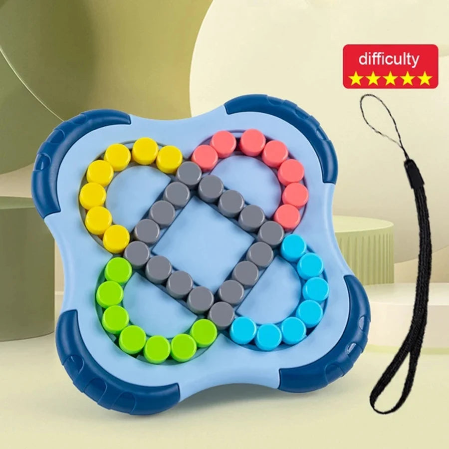 Magic Beans Puzzelkubus | Draaiend Stress Speelgoed voor Kind & Volwassene