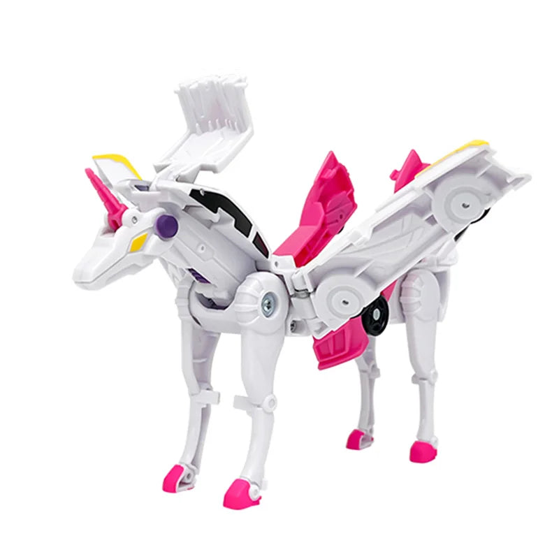 2-in-1 Transformatie Auto | Unicorn model actiefiguur & voertuig