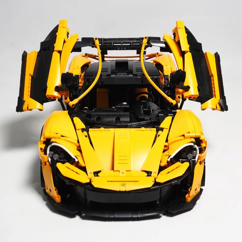 MOC Bouwstenen Sportauto | Compatibel Technische Bricks, Model 3893 Stuks voor Volwassenen & Jongens