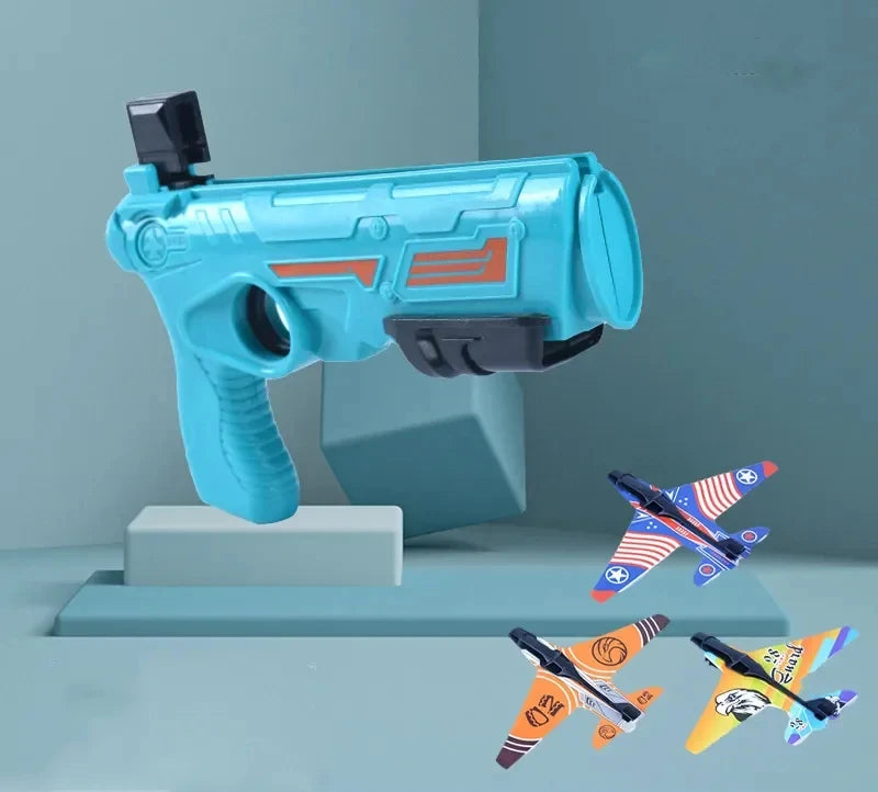 Schietvliegtuig Speelset - Outdoor Sport Speelgoed Voor Kinderen en Ouders | Vliegtuigenset