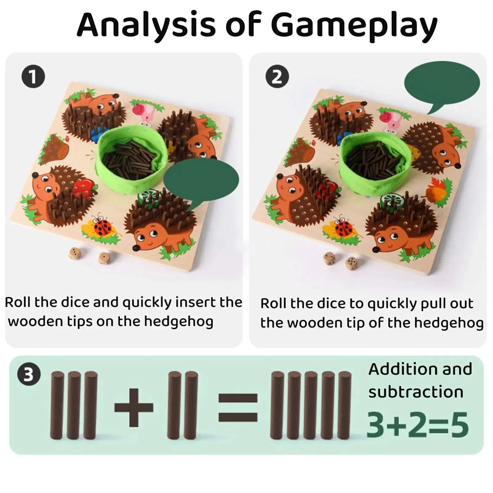 Egeltje Breinspel | Educatief spel voor peuters & reizen