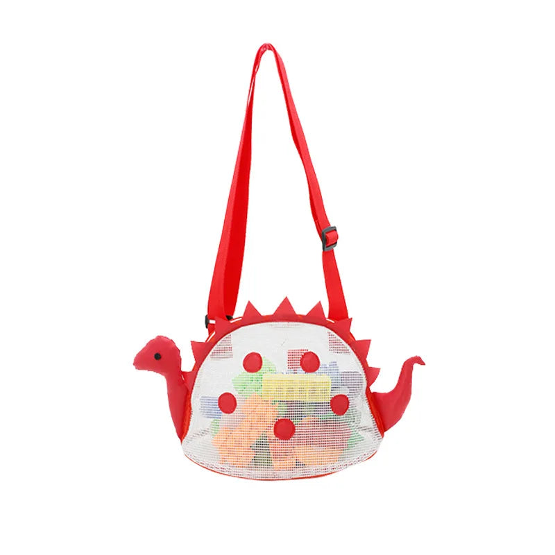 Beach Mesh Bag | Schattige Krabvormige Schelpen Tas voor Kinderen