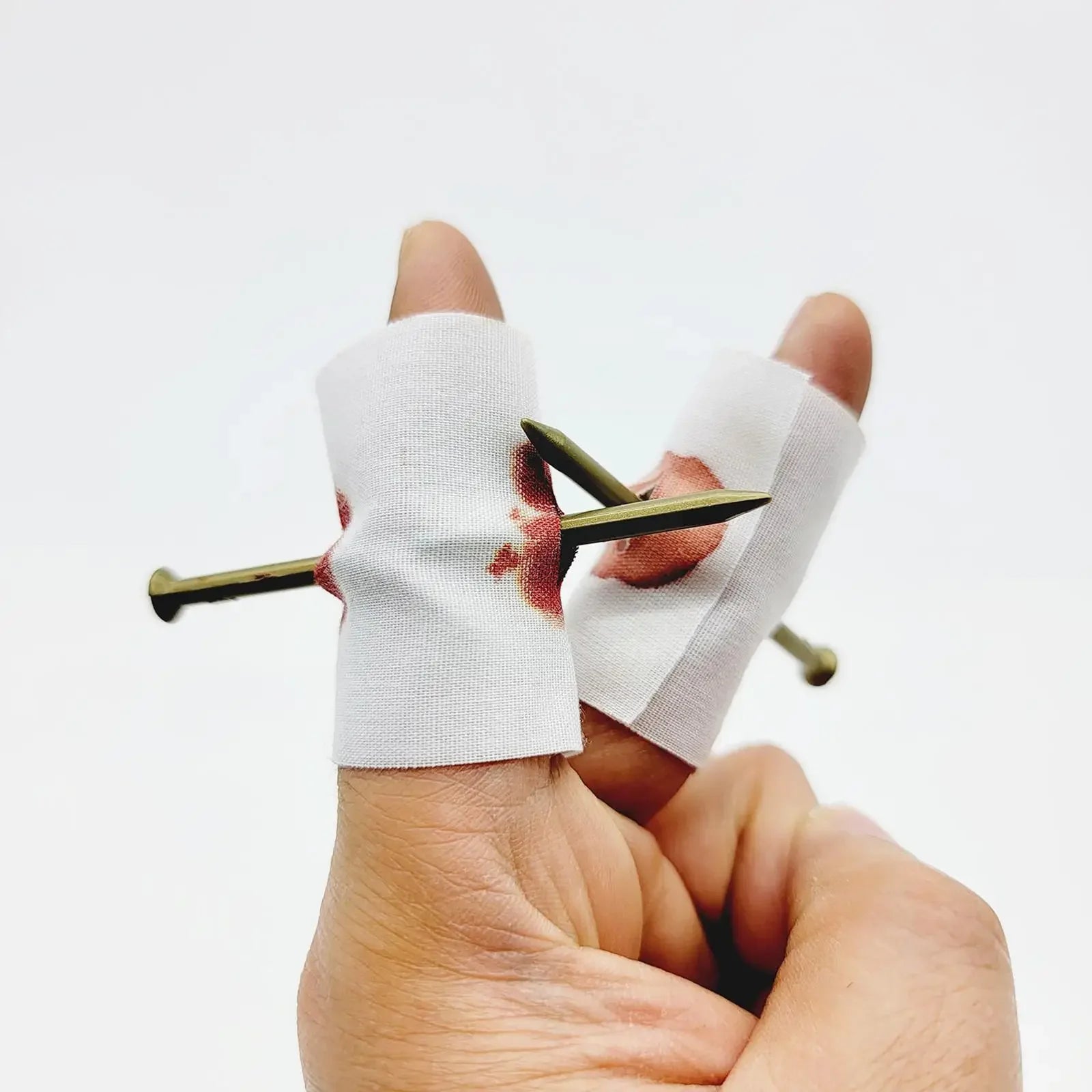 Nep Spijker door Vinger Prank Speelgoed | Grappige Halloween Trick & Joke Gag voor Kinderen en Volwassenen