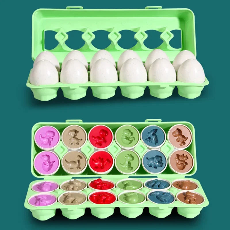 3D Puzzel Eieren | Montessori leer- & paascadeau