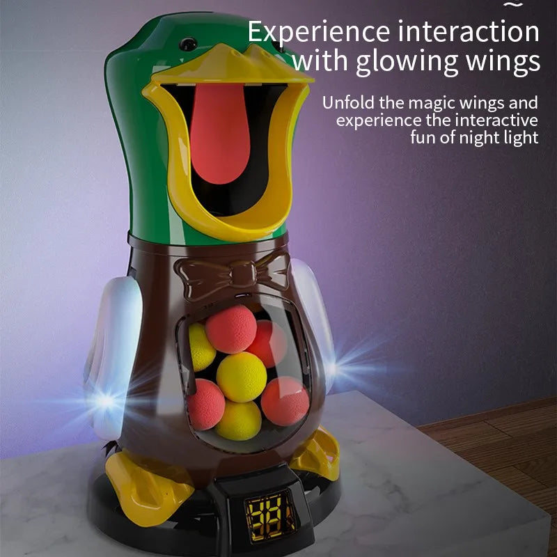 Hongerige Eend Schietspel | 98K luchtdrukpistool met zachte kogels & licht