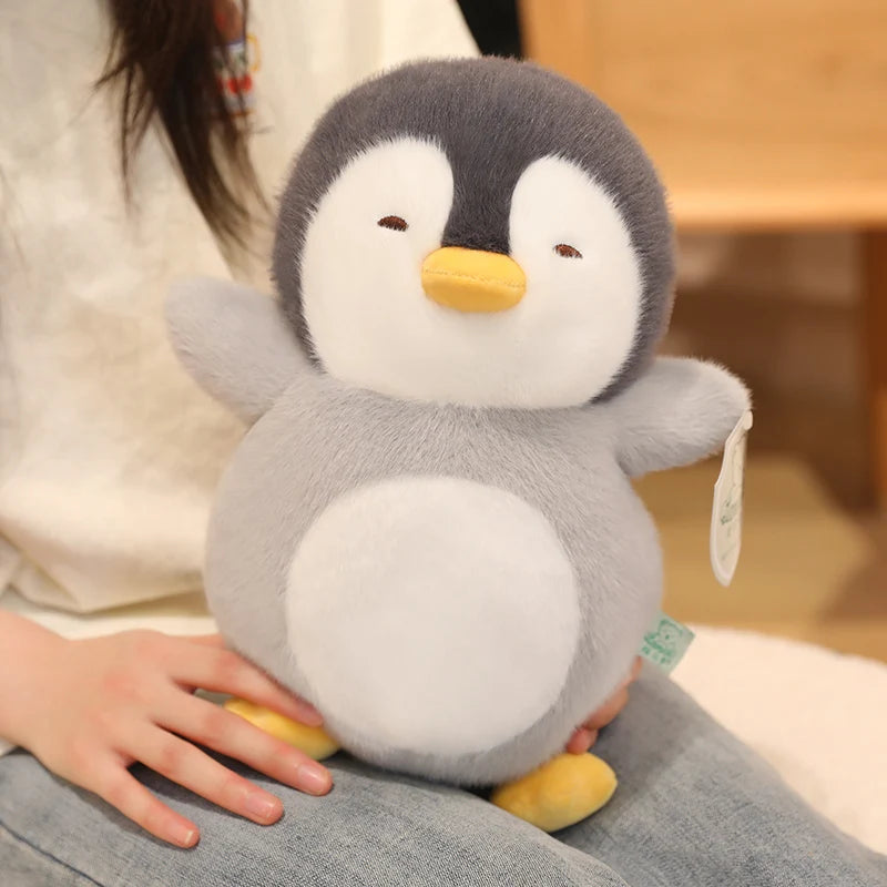 Goedenacht Pinguïn & Zeehond Knuffels met Licht | Ademende Dierenpoppen voor Kinderen, Zacht en Rustgevend