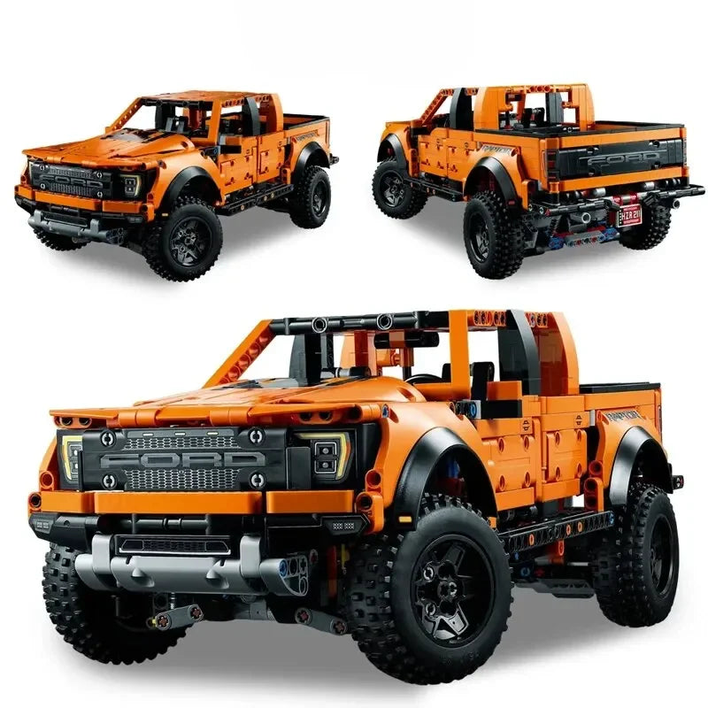 Technische 1:10 F-150 Raptor Offroad Bouwset | Pickup Truck Speelgoed voor Kinderen