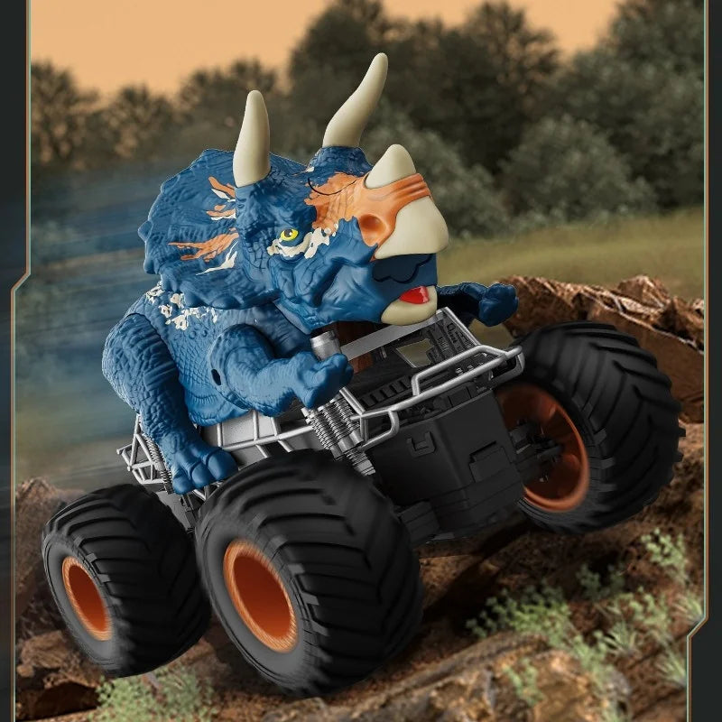 Nieuwe 2024 Dinosaur afstandsbediening auto - Dinosaur model met waterverstuiving, klimmen, afstandsbediening speelgoed voor kinderen
