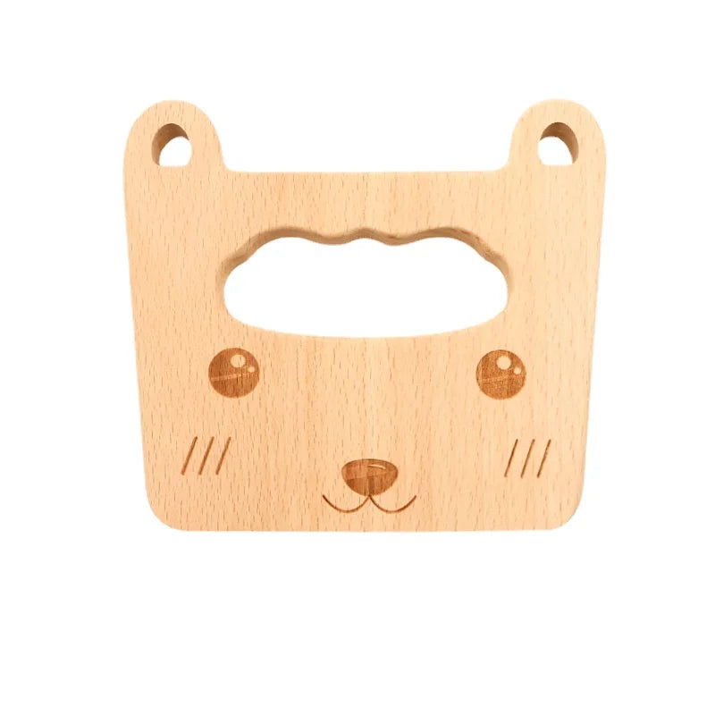 Houten Kinderkeukenmes - Snij Fruit en Groenten Speelgoed