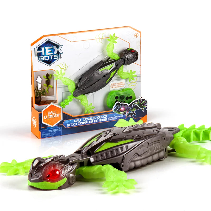 Wandklimmende Gecko Robot | Oplaadbaar RC Speelgoed voor Grapjes en Actiespellen