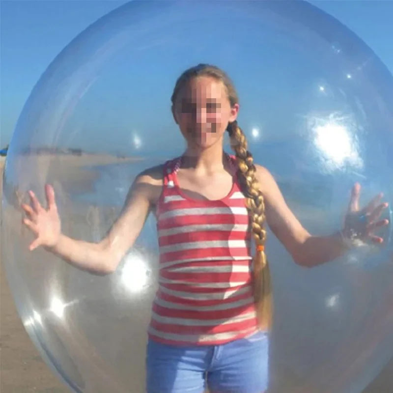 50CM Opblaasbare Waterbal - Zachte Herbruikbare Bubbelspeelbal Voor Buitenfeestjes Kinderen