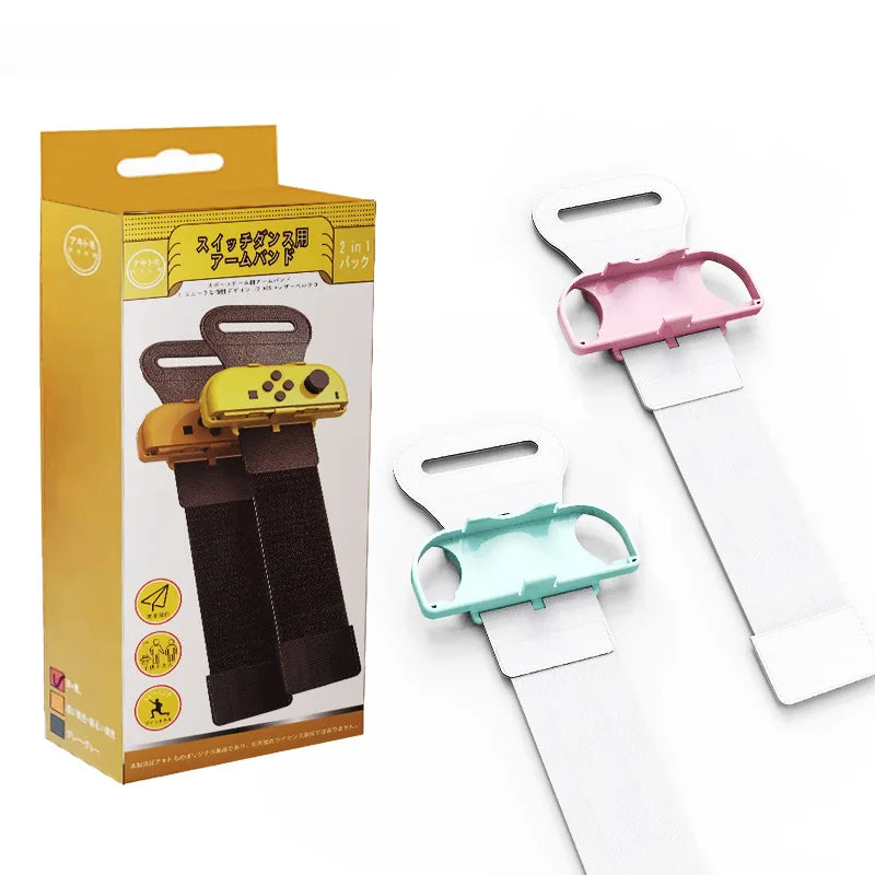 Verstelbare Game Armband Strap voor Nintendo Switch Joy-Con Controller | Polsband voor Dansen & Beweging