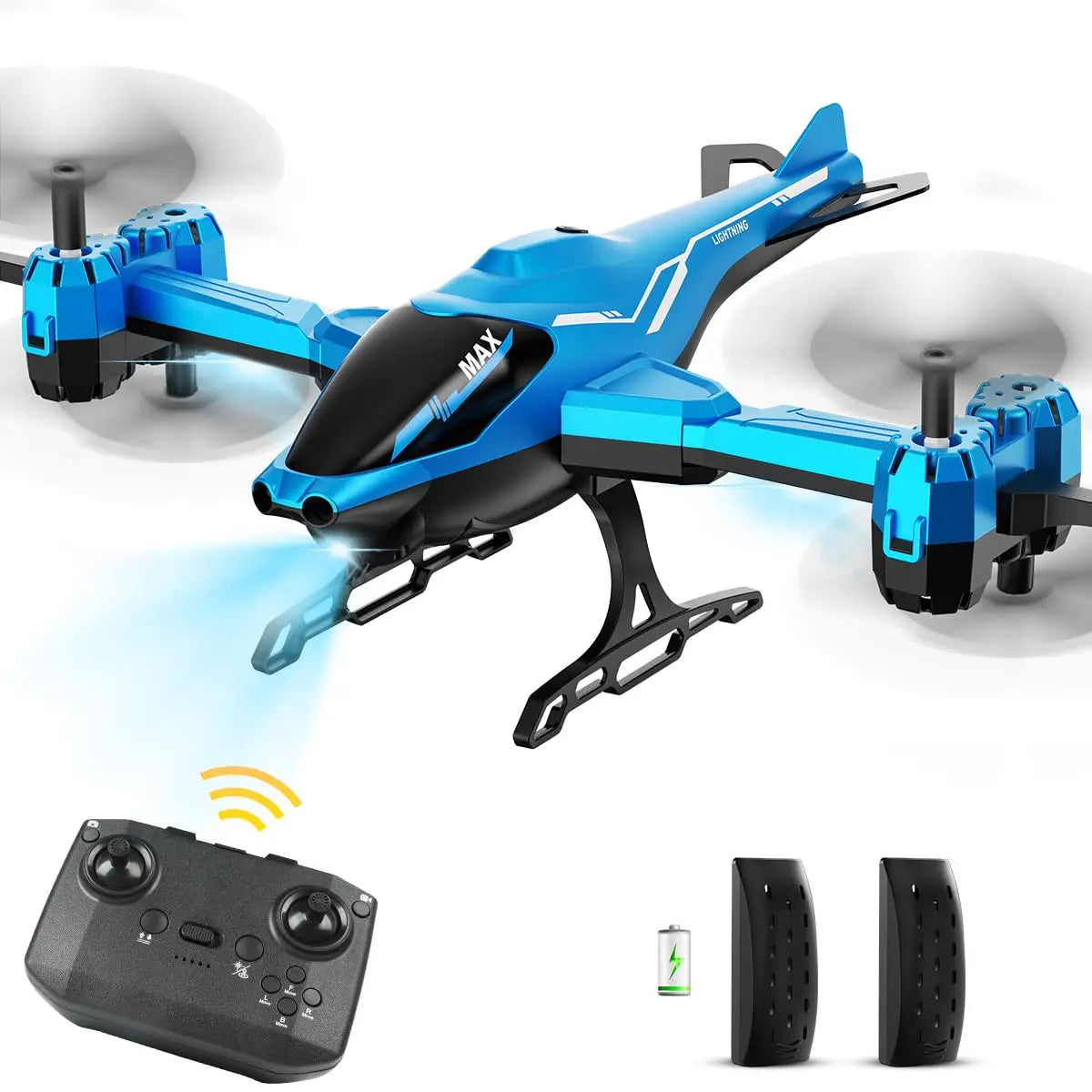 Alles-in-1 RC Helikopter | 360° flip, obstakelvermijding & LED-verlichting