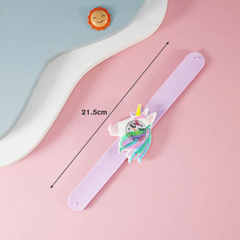 3D Cartoon Kinderhorloge | Anime Polshorloge, Verjaardagscadeau voor Jongens & Meisjes, Educatief Speelgoed