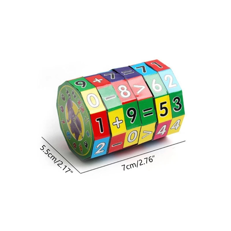 Creative Kids Magische Rekencube – Leerzaam Montessori Speelgoed voor Optellen, Aftrekken, Vermenigvuldigen & Delen