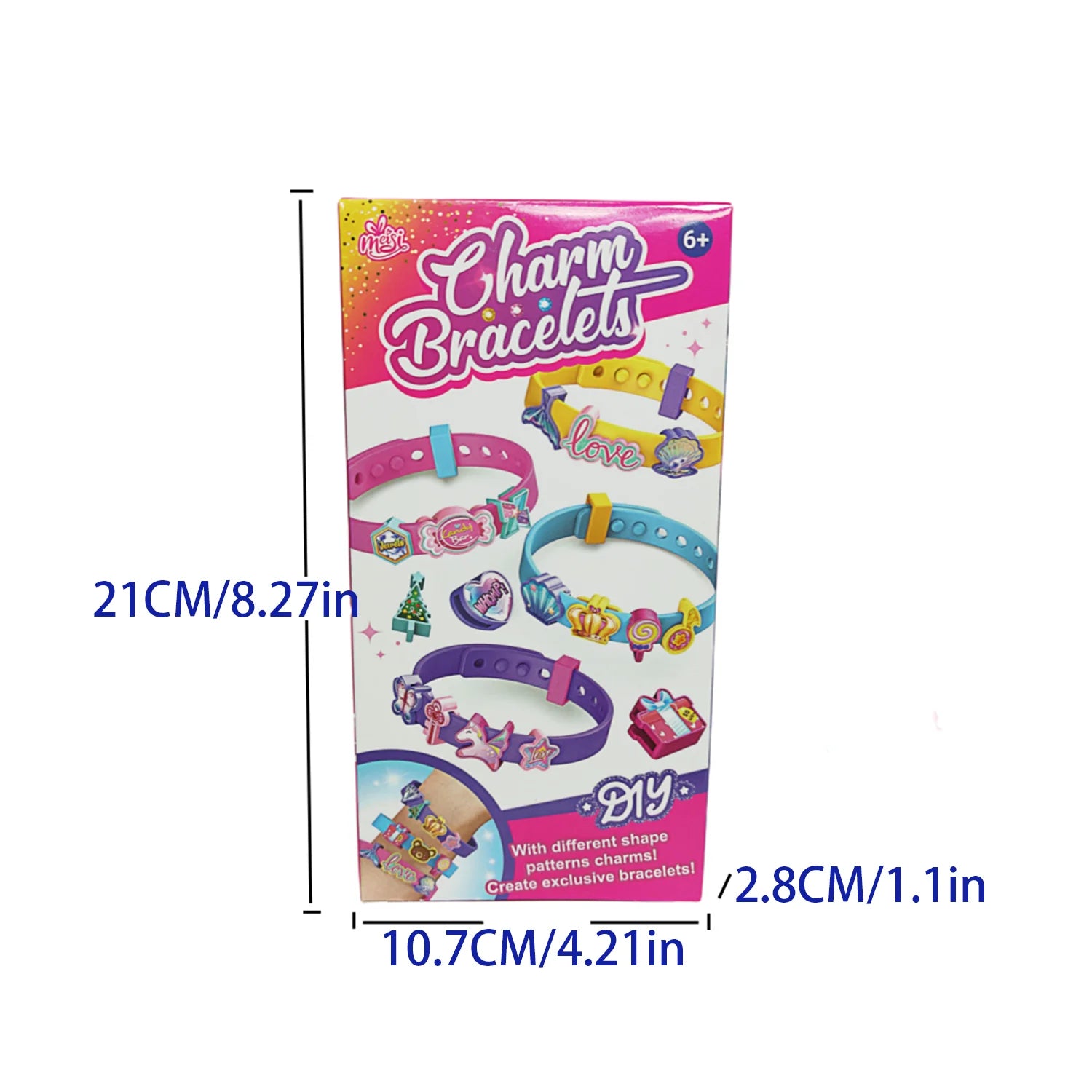 Kinder Armband Set | DIY Handgemaakte Sieraden | 4 Armbanden & Accessoires