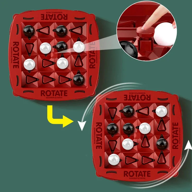 4 Op Een Rij Spel | Educatief Bordspel voor 2 Spelers, Snelle Strategie & Familieplezier
