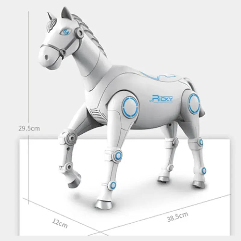 Slimme Robot Paard | Interactieve Afstandsbediening Dier | Intelligente Dialoog, Zingen, Dansen Elektronische Muziekspeelgoed
