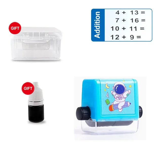 Educatieve Rekenstempel | Optellen & Aftrekken tot 100 voor Kinderen