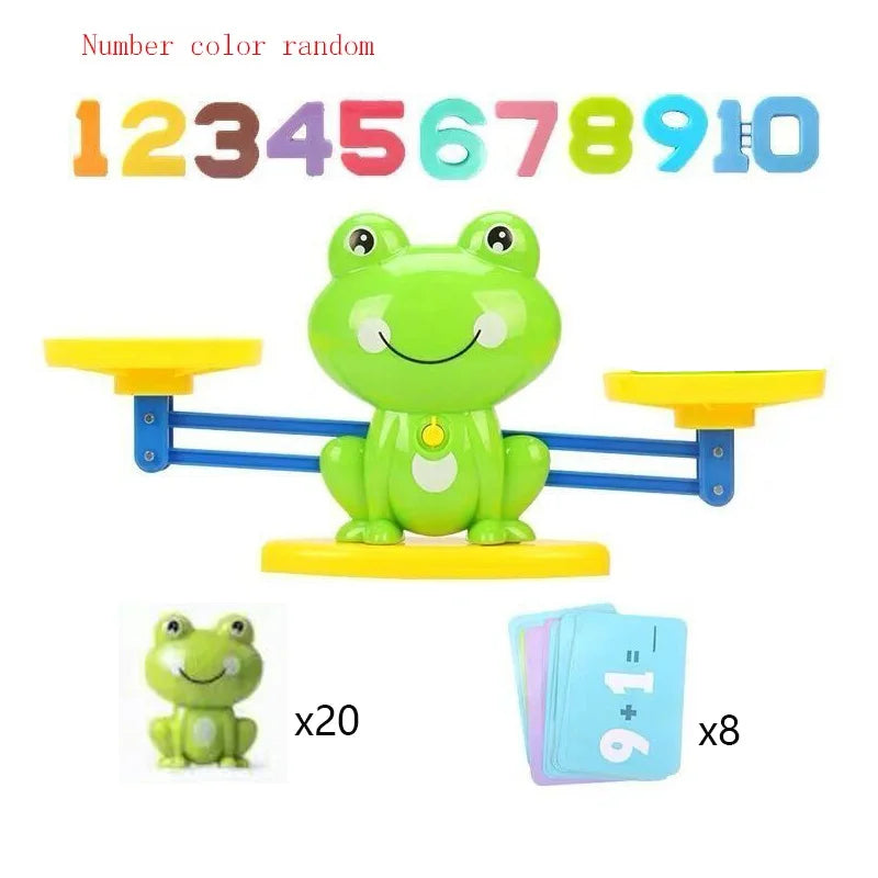 Monkey Balans Wiskundespel | Montessori Telspel voor Peuters & Kleuters