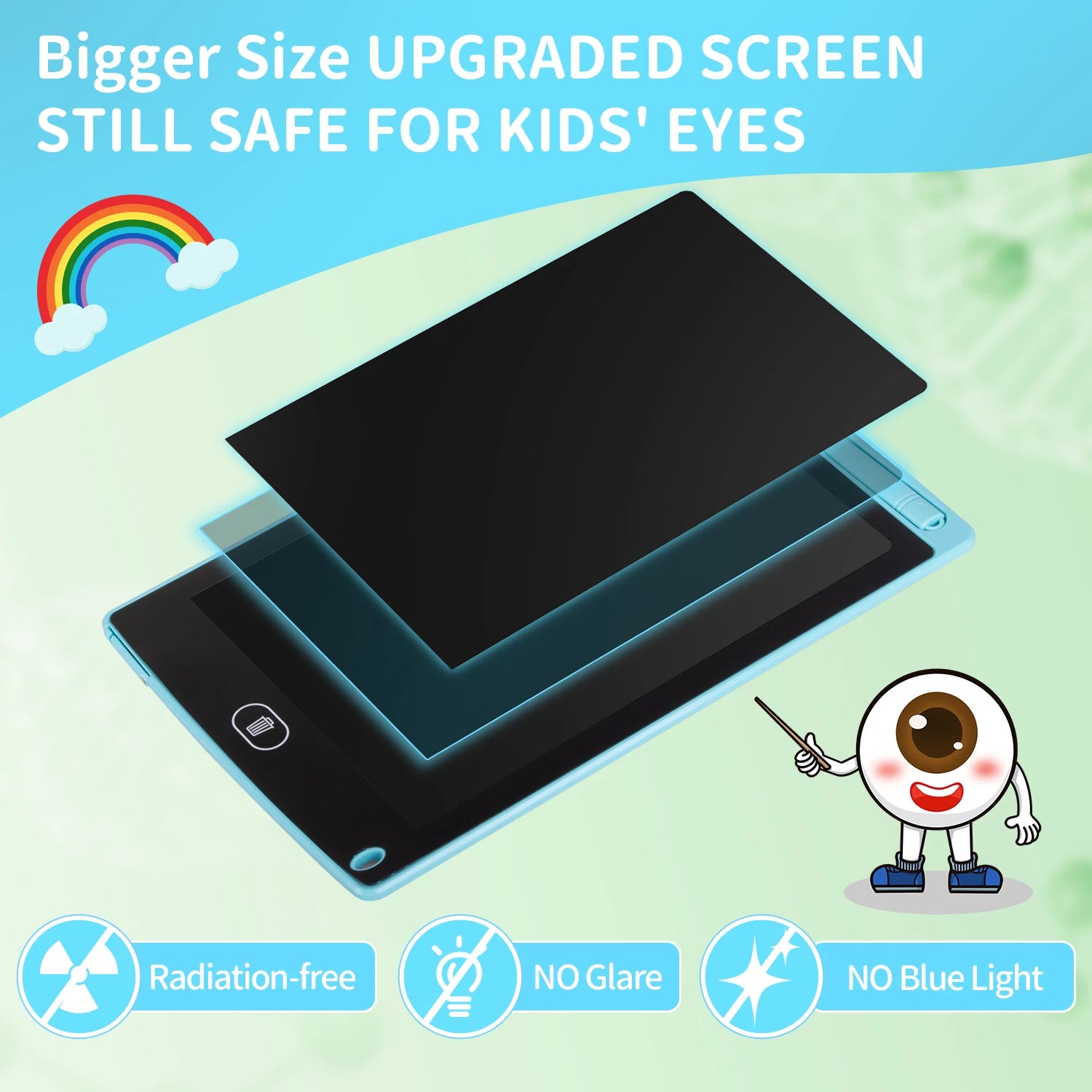 12 Inch LCD Tekenbord | Wisbaar Schrijfbord voor Kinderen