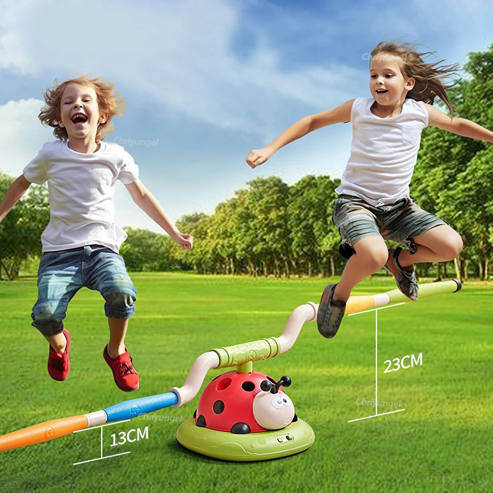 3-in-1 Muzikaal Sportspel | Raketwerper & ringwerp spel voor kinderen