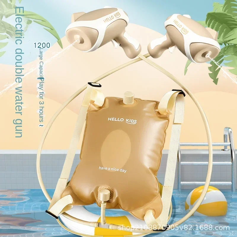 Elektrisch Rugzak Waterpistool | Oneindig Waterplezier voor Kinderen