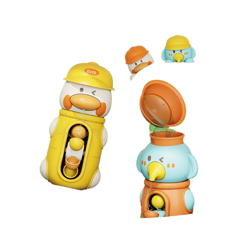Bad Speelgoed voor Peuters 1-3 Jaar – Draaiend Waterrad & Waterschep | Interactief Badspeelgoed