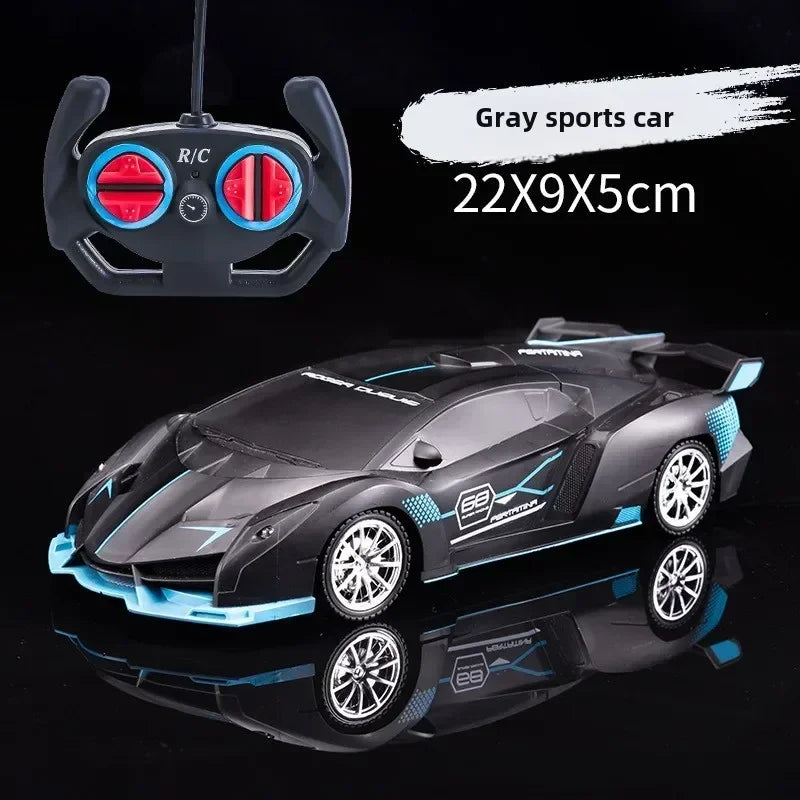 1:18 RC Auto met LED Licht | 2.4G 4CH Afstandsbediening Sportwagen | Hoge Snelheid Drift Voertuig voor Kinderen