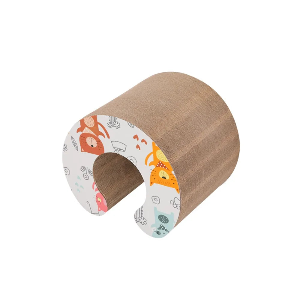 Kitty Kurlz Katten Speelgoed | Magische harmonica krabplank met bal