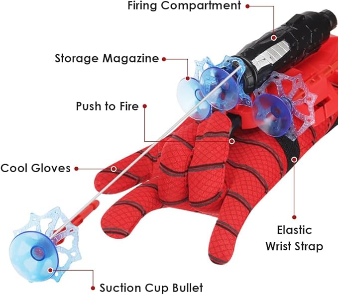 Web Shooter – Speelgoed Webwerper voor Kinderen | Actie & Rollenspel