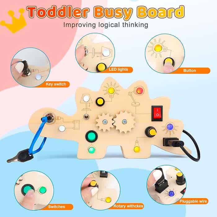 SwitchToy Educatief Speelgoed voor Kinderen | Ontwikkelt Vaardigheden en Verbeelding | Montessori Stijl