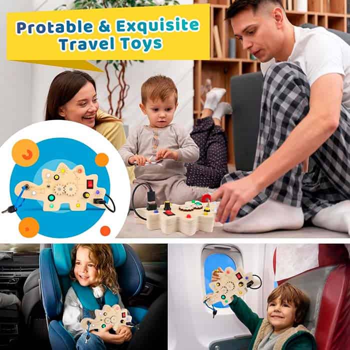 SwitchToy Educatief Speelgoed voor Kinderen | Ontwikkelt Vaardigheden en Verbeelding | Montessori Stijl