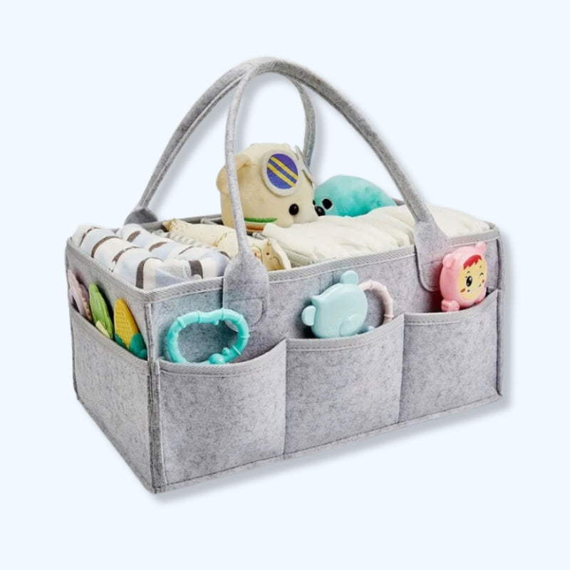 Baby Luier Organizer l Auto Caddy, Draagbare Organisator voor Luiertafel, Kinderkamer