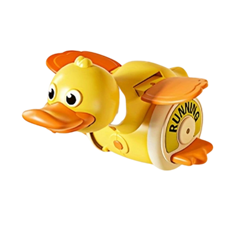 Muzikale Kruipende Eend voor Baby’s | Interactief Speelgoed dat Meebeweegt – Stimuleert Kruipen & Ontwikkeling